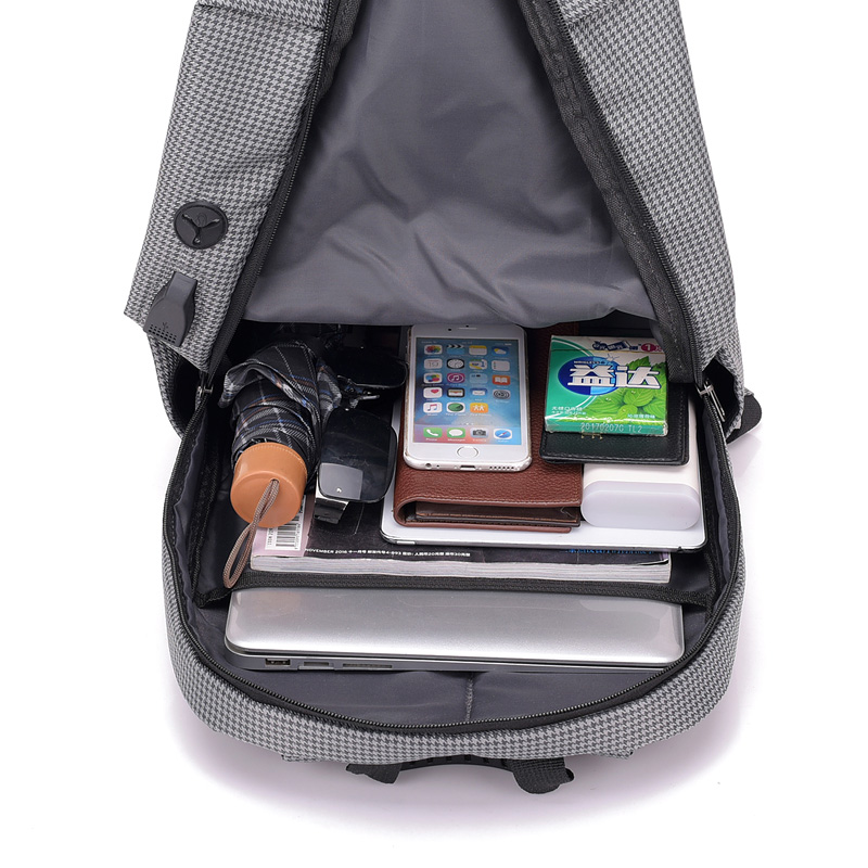 multi compartment laptop backpack