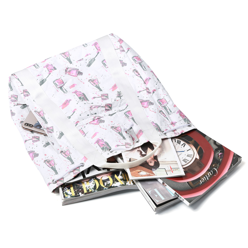 Convertible Tote-Rucksack-Elegante Shopper Schulter Tasche 
