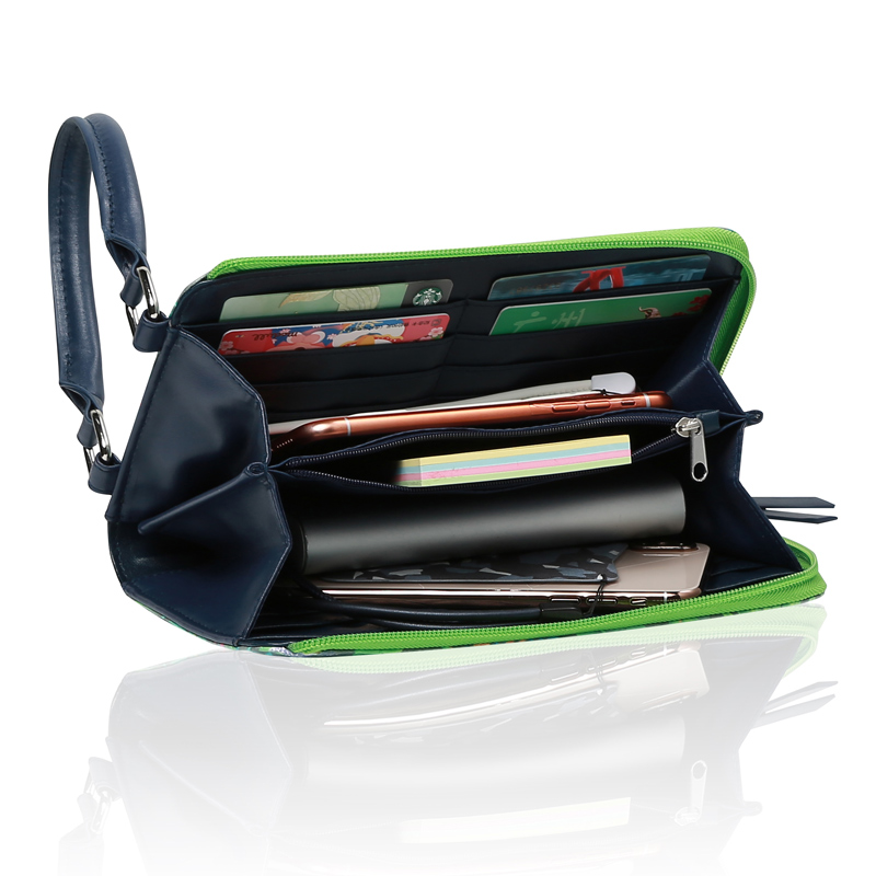 Kleine Crossbody-Tasche Handy-Portemonnaie lightweightt Geräumige Reise-Pass Tasche Crossbody-Handtaschen für Frauen