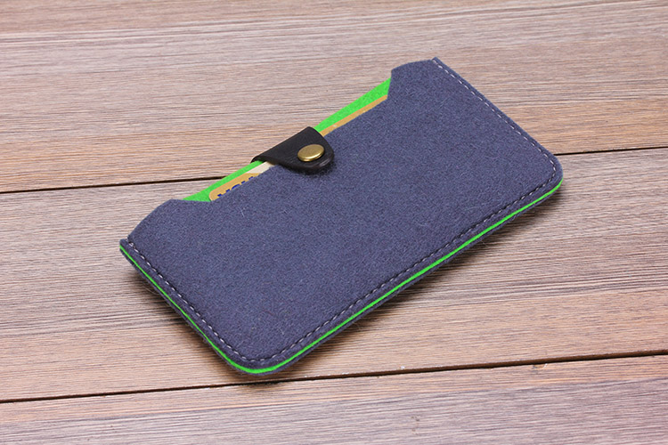 Filz-Handy-Hülle - Tasche- Weiche Filz-Schutzhülle Wallet Pouch Tasche Halter Tasche für Handy