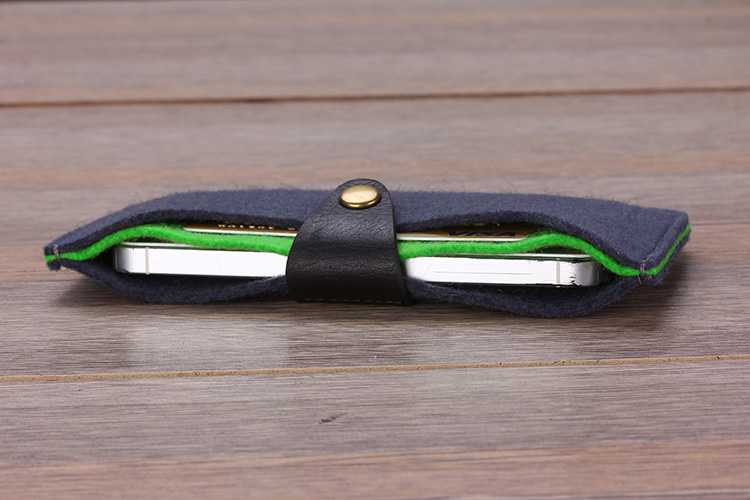 Filz-Handy-Hülle - Tasche- Weiche Filz-Schutzhülle Wallet Pouch Tasche Halter Tasche für Handy 