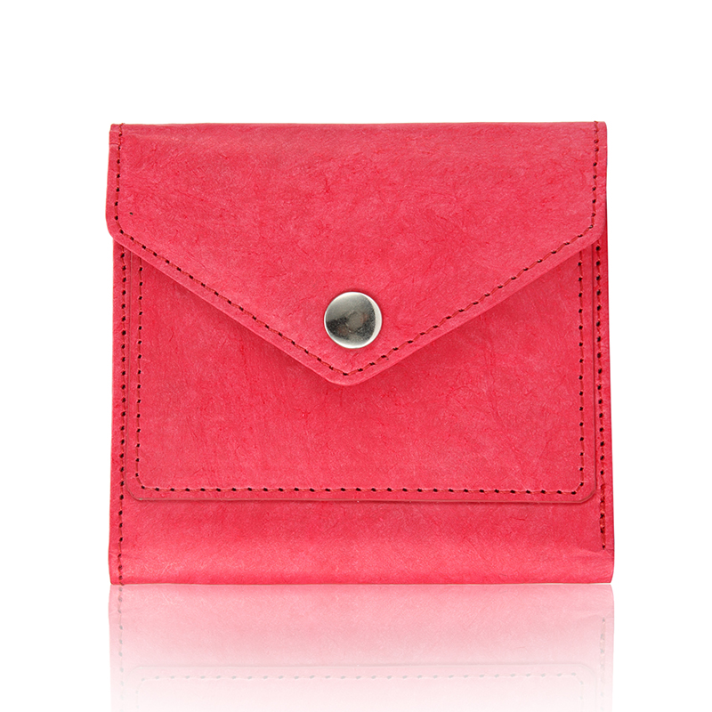 Tyvek Kleine Geldbörse für Frauen RFID-Blocking-Frauen-Kreditkarte-Halter Mini Pocket Bifold Geldbörse 