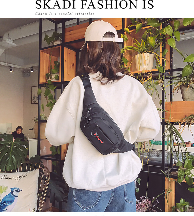 Hüfttasche Tasche Bauchtasche für Männer und Frauen Hip-Bum-Bag mit Verstellbarem Schultergurt