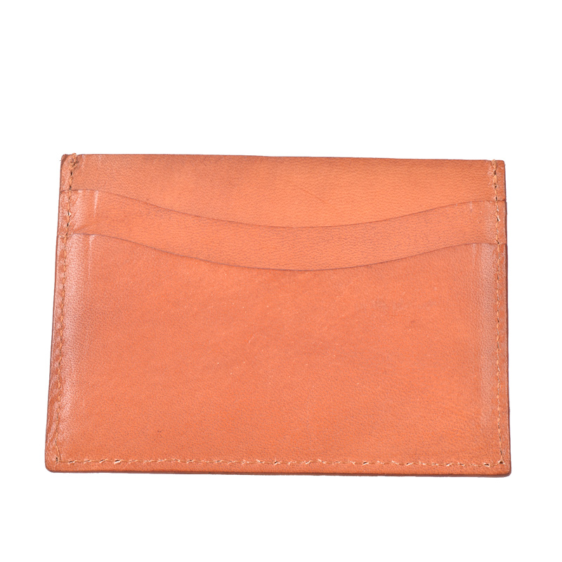 schlanke minimalistische Brieftasche, Brieftaschen vorne, RFID Sperrung, Kreditkarteninhaber 