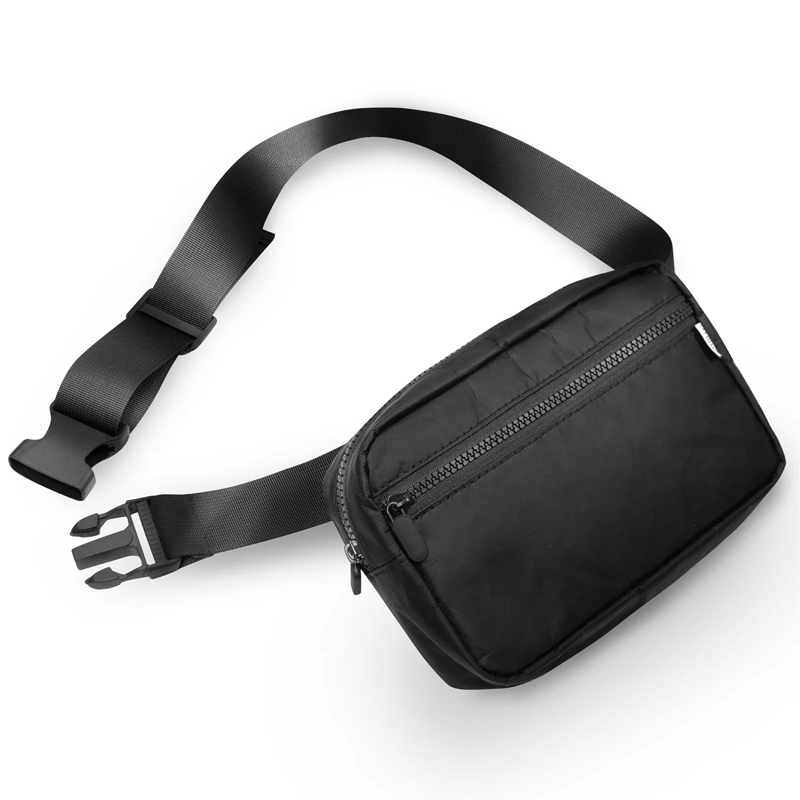 Outdoor Black Crossbody Sling Fanny Pack – Vielseitige Umhängetasche für Männer und Frauen | Reisetasche passend für Nintendo Switch