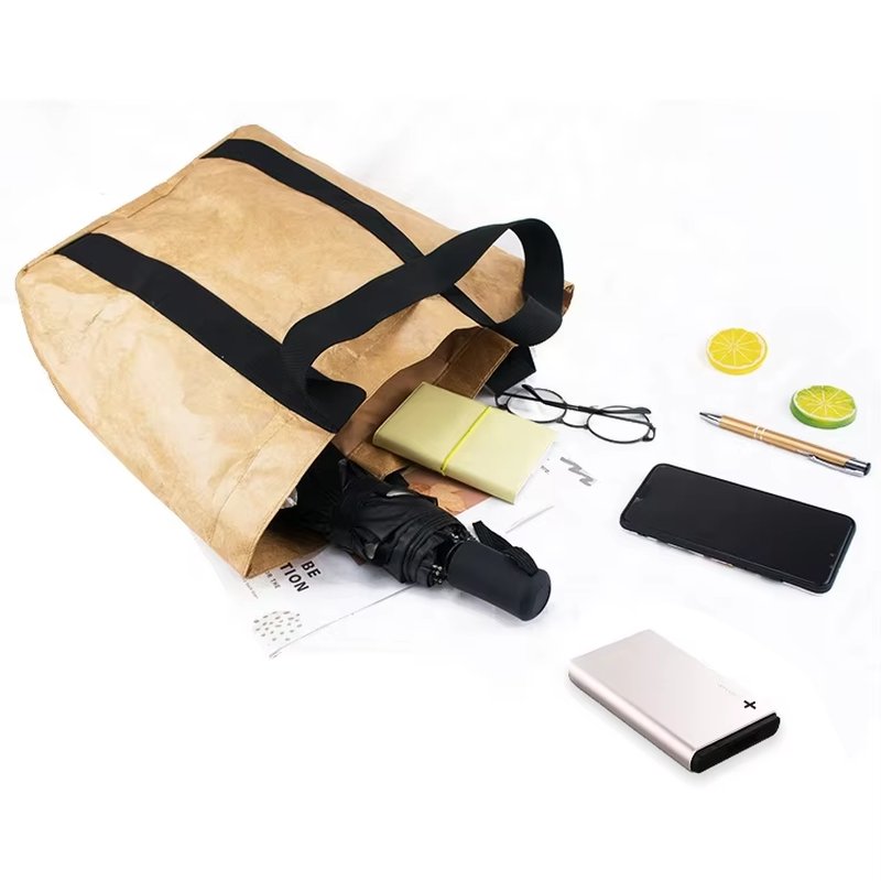 Individuelle, wasserdichte DuPont™ Tyvek® Eco Tote – Wiederverwendbare Einkaufs- und Strandtasche aus Papier