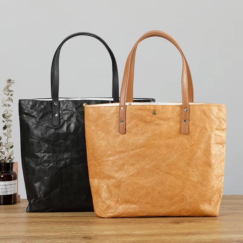Leichte DuPont™ Tyvek® Tote im koreanischen Stil – Lässige Umhängetasche für Strand und Reisen