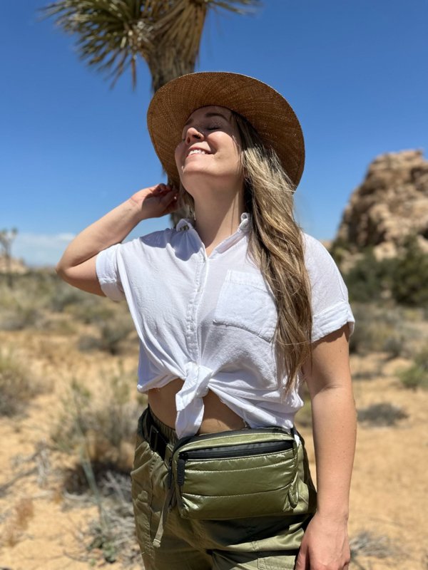 Leichte Laufgürteltasche – Kleine Unisex-Hüfttasche zum Wandern, Joggen und für aktives Reisen
